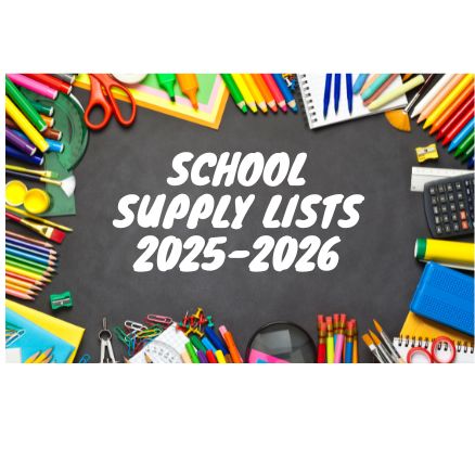  School Supply Lists